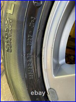 LandRover Discovery spare alloy wheel from a 56 plate Continental new tyre