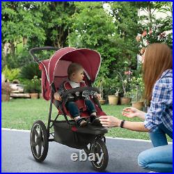 Lightweight Running Pushchair With Fully Reclining from Birth to 3 Years