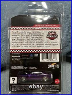Limited 1969 DODGE CHARGER 2021 RLCsELECTIONs Red Line Hot Wheels NEW from JAPAN