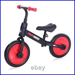 Lorelli Runner 2 in 1 balance bike with EVA wheels Red and Black From 3-5 Years