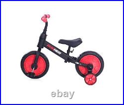 Lorelli Runner 2 in 1 balance bike with EVA wheels Red and Black From 3-5 Years