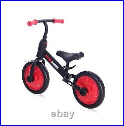 Lorelli Runner 2 in 1 balance bike with EVA wheels Red and Black From 3-5 Years