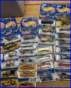 Lot of 200+ NEW Hot Wheels all Still On Cards Most from Mid To Late 90s