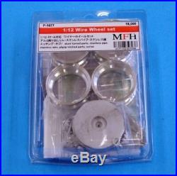MFH Model Factory Hiro 1/12 scale Wire Wheel Set P1077 from Japan F/S