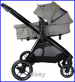 Maxi-Cosi Zelia 3 Luxe Baby Pram Pushchair Stoller Carrycot Twillic Truffle New