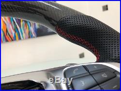 Mercedes AMG Carbon Fibre Steering Wheel custom made from a genuine wheel