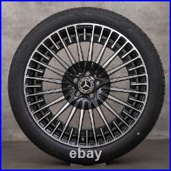 Mercedes EQS AMG summer wheels 21-inch SUV V297 rims A2974011500 black