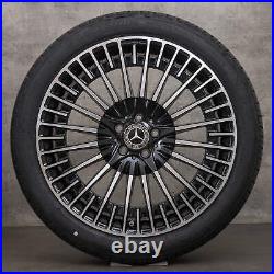 Mercedes EQS AMG summer wheels 21-inch SUV V297 rims A2974011500 black