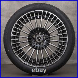 Mercedes EQS AMG summer wheels 21-inch SUV V297 rims A2974011500 black