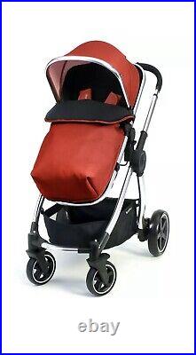 Mothercare 4-Wheel Journey Travel System Red Ochre