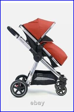 Mothercare 4-Wheel Journey Travel System Red Ochre