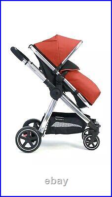 Mothercare 4-Wheel Journey Travel System Red Ochre