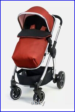 Mothercare 4-Wheel Journey Travel System Red Ochre