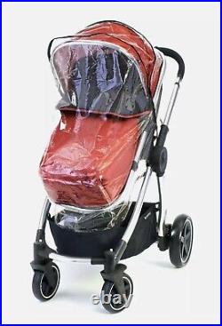 Mothercare 4-Wheel Journey Travel System Red Ochre