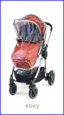 Mothercare 4-Wheel Journey Travel System Red Ochre