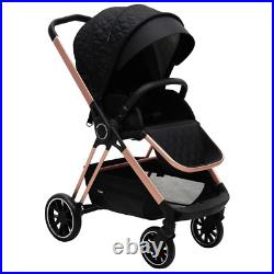 My Babiie MB250 Billie Faiers Pushchair & Carrycot Black Quilted GRADE A