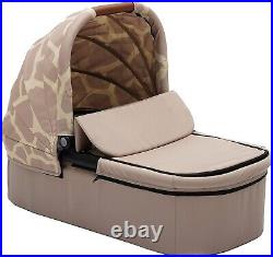 My Babiie MB250 Dani Dyer Rose Gold Giraffe Fawn Stroller & Carrycot GRADE A