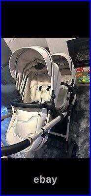 My Babiie MB33 Tandem Pushchair- Ivory