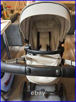 My Babiie MB33 Tandem Pushchair- Ivory