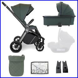 My Babiie MB450 2-in-1 Travel System Forest Green GRADE A