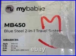 My Babiie MB450 2-in-1 Travel System Seal Blue My Babiie MB450 2-in-1 Travel System Seal Blue
