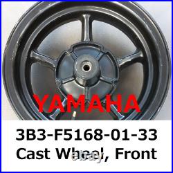 NEW? Yamaha Genuine Cast Wheel, Front 3B3-F5168-01-33 Direct From Japan