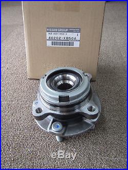 NISSAN GT-R R35 2007-15 FRONT HUB ASSY. ROAD WHEEL 40202-KB50A parts from Japan