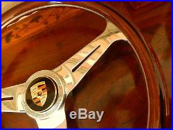 Nardi Steering Wheel for Porsche 911 912 from 1965 till 1973 Wood NOS NEW