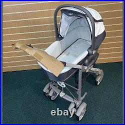 NeoNato Pram Pushchair Synchro Sport Baby Travel System Grey/White -Open Box 448