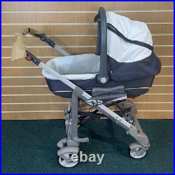 NeoNato Pram Pushchair Synchro Sport Baby Travel System Grey/White -Open Box 448