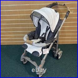 NeoNato Pram Pushchair Synchro Sport Baby Travel System Grey/White -Open Box 448