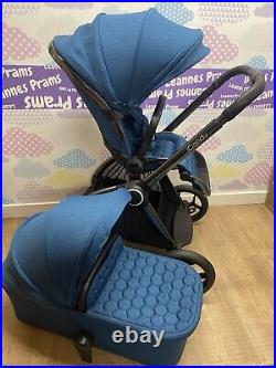 New ICandy Core Complete Pushchair & Pram In Dark Blue Stunning Set From £600