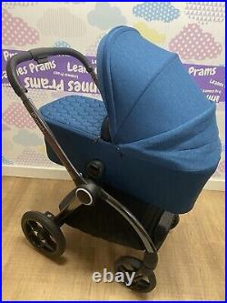 New ICandy Core Complete Pushchair & Pram In Dark Blue Stunning Set From £600