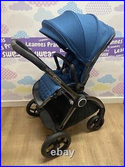 New ICandy Core Complete Pushchair & Pram In Dark Blue Stunning Set From £600