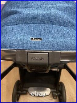 New ICandy Core Complete Pushchair & Pram In Dark Blue Stunning Set From £600