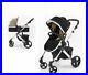 New-Tutti-bambini-Riviera-Silver-pram-pushchair-Black-and-Taupe-with-raincover-01-cih