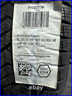 Orig. Winter Wheels Mercedes Gle Class W167 Alloy 255/50R19 MO Pirelli New