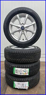 Original Ford Fiesta MK8 from 2017 15 Inch Winter Wheels H1BC-A1B DOT23 RDK NEW