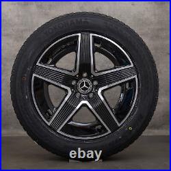 Original Mercedes Benz GLC C254 rims 19 winter tires alloy rims