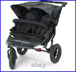 Out n About Nipper Double V4 Stroller-Raven Black