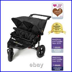 Out n About Nipper Double V4 Stroller-Raven Black