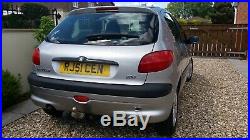 PEUGEOT 206 36,481 miles 2 owners from new 2001 alloy wheels