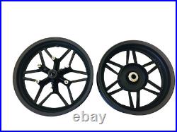Pair Of Wheels Honda Forza 125 NSS No Abs From 2015 To 2020 CD 4460A-K40-F00 Pair Of Wheels Honda Forza 125 NSS No Abs From 2015 To 2020 CD 4460A-K40-F00