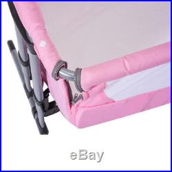 Portable Baby Crib Next to Me Bed Side From Birth 2 in 1 Cot Cradle Wheeled Gift