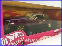 RARE LE Hot Wheels Classics 118 1970 CHEVELLE from JAPAN F/S LIMITED EDITION