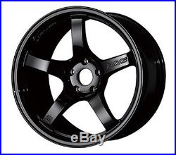 RAYS GramLights 57CR wheels Black 17x9.0J +22 for SKYLINE GT-R(R32) from JAPAN
