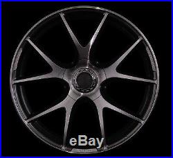 RAYS HOMURA 2X5s Wheels rims Gunmetal 8.5J-19 +45 5x114.3 set of 4 from JAPAN