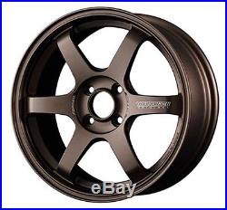 RAYS TE37 SONIC Bronze 15x6.5J +45 4x100 wheels set of 4 rims from JAPAN