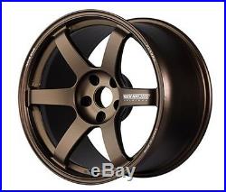 RAYS VOLK TE37 SAGA Forged Wheels Bronze 17x8.0J +38 5x114.3 set of 2 from JAPAN