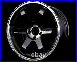 RAYS VOLK TE37SL Forged Wheels Black 9.5J&10.5J-19 set of 4 from JAPAN